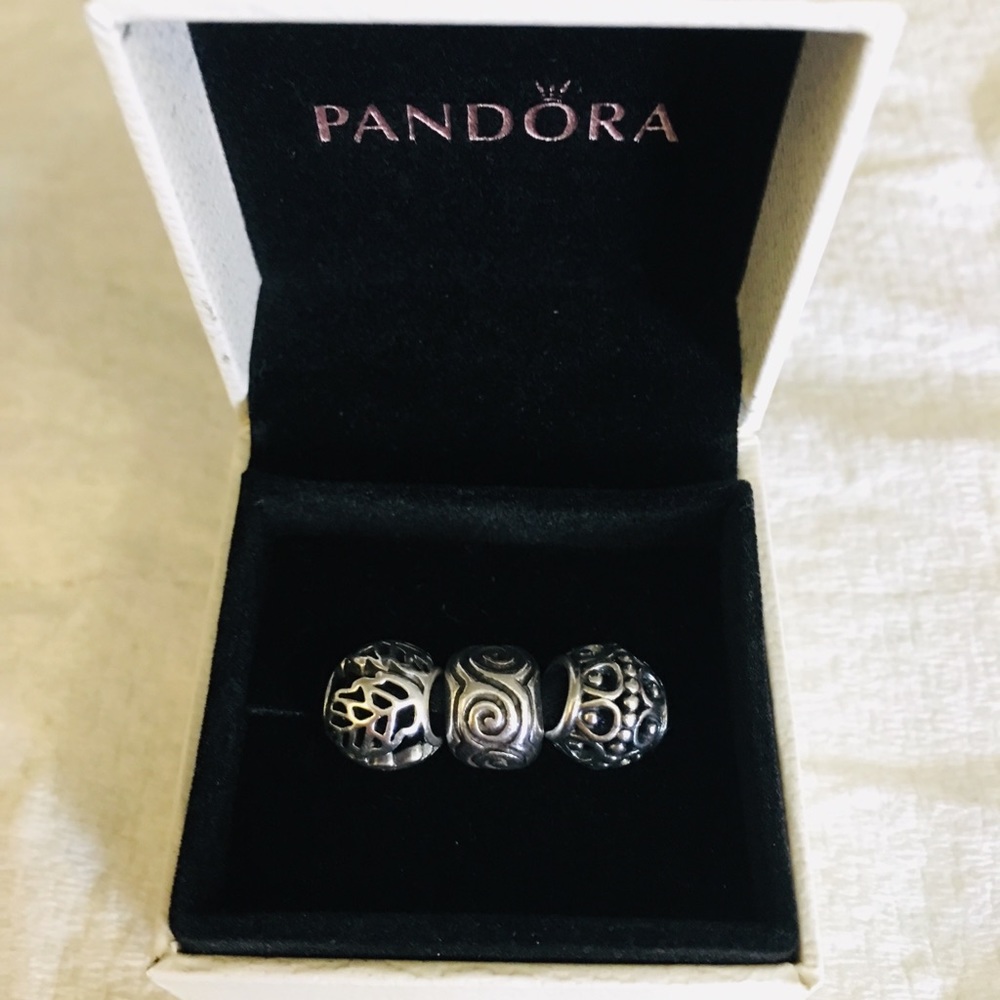 Set of Pandora Charms